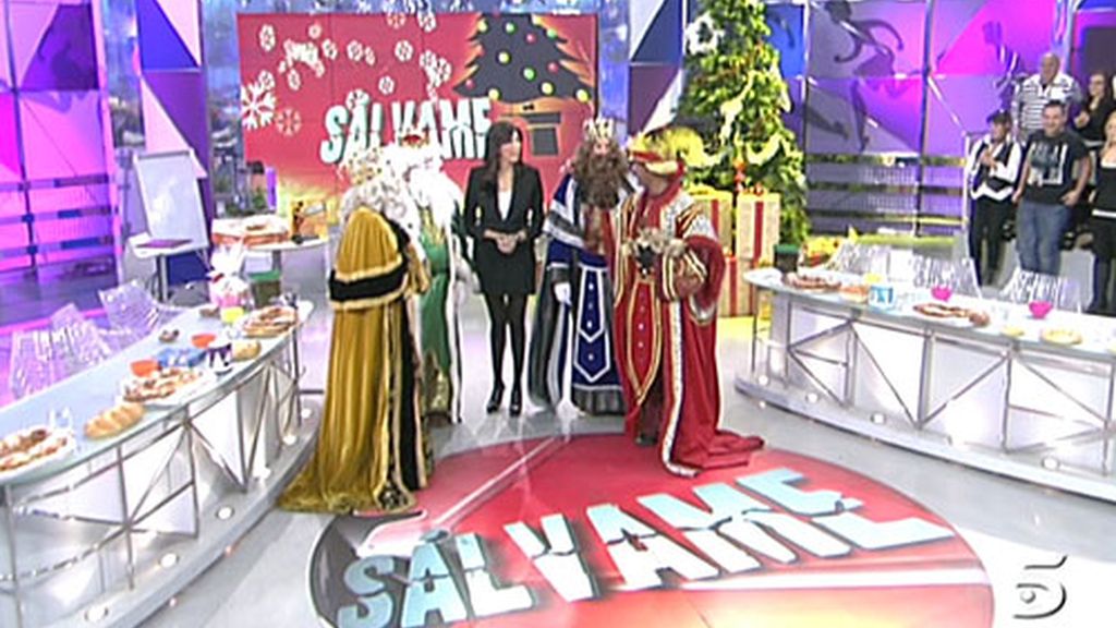 Los Reyes Magos llegan a Sálvame