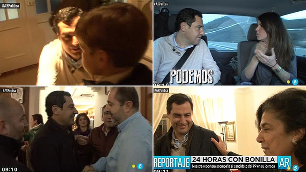 24 horas con Juan Manuel Moreno, candidato del PP en Andalucía