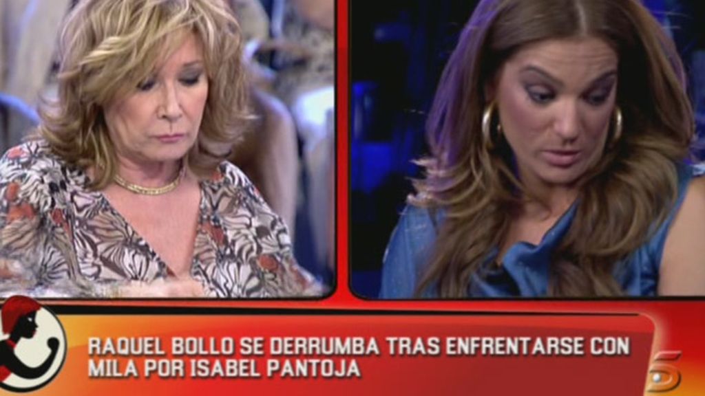 Mila y Raquel discuten por 'La Pantoja'