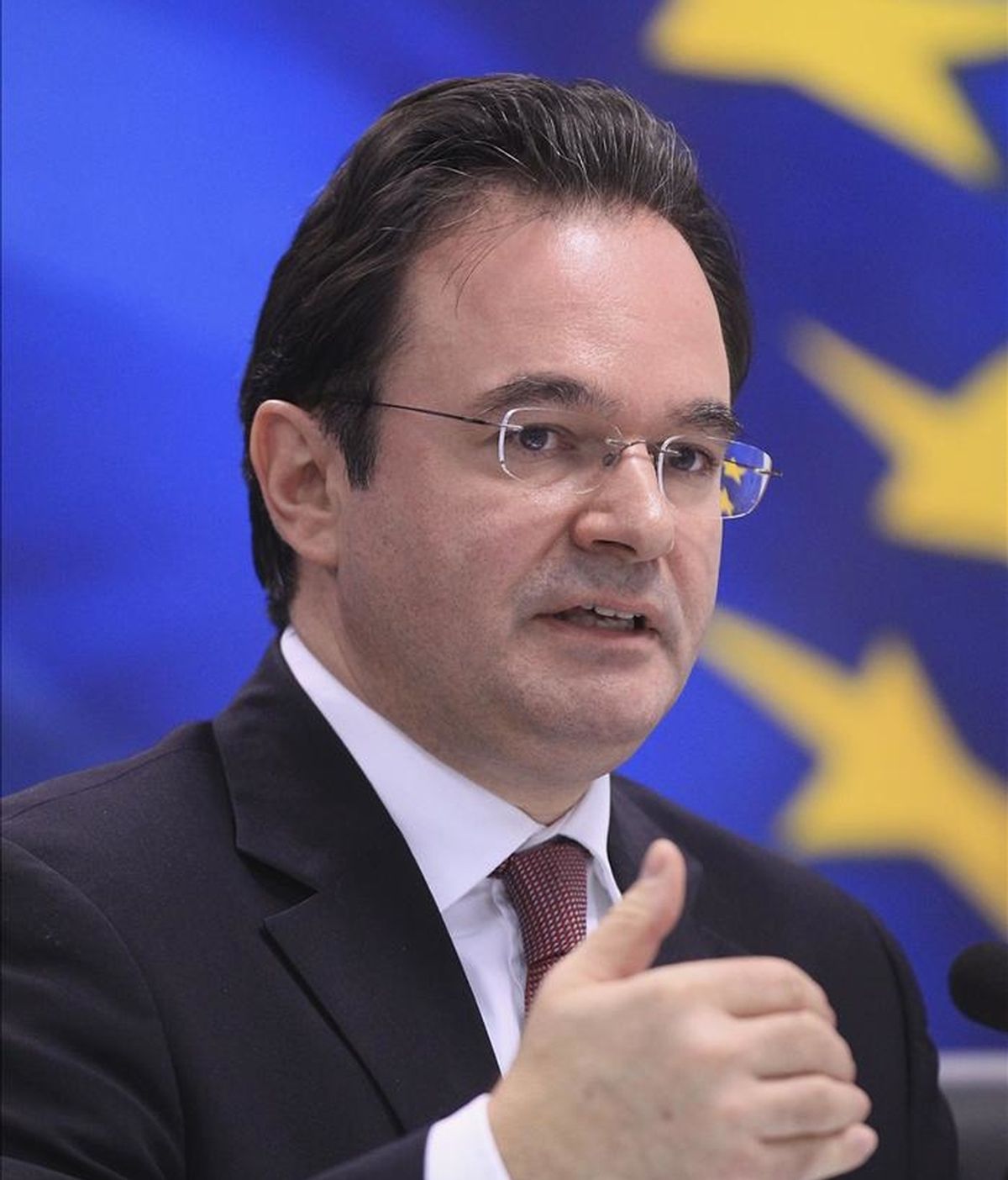 El ministro de Finanzas griego, Yorgos Papaconstantinou. EFE/Archivo