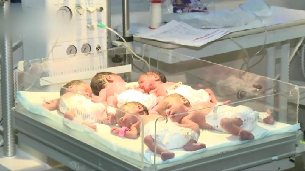 Nacen quintillizos en un hospital iraquí