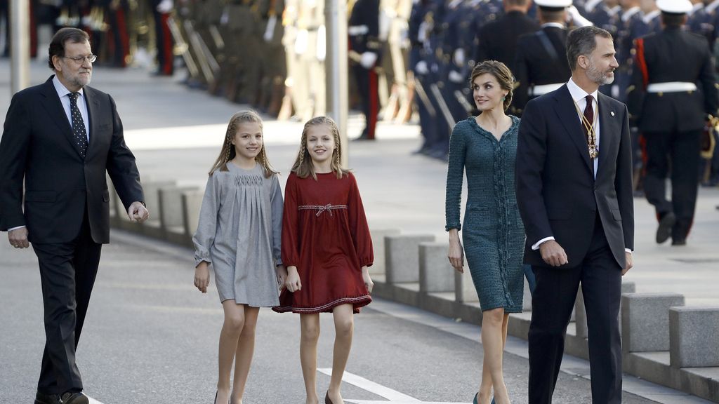 La Familia Real, protagonista de la apertura solemne de las Cortes