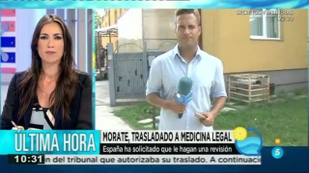 El coche de Morate, precintado