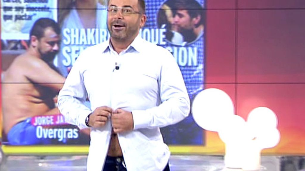 Jorge Javier nos dedica un streptease