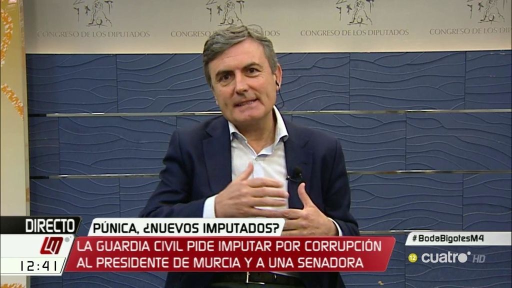 Pedro Saura: “Creemos que el presidente de Murcia tiene que dejar de ser aforado y tiene que dimitir”