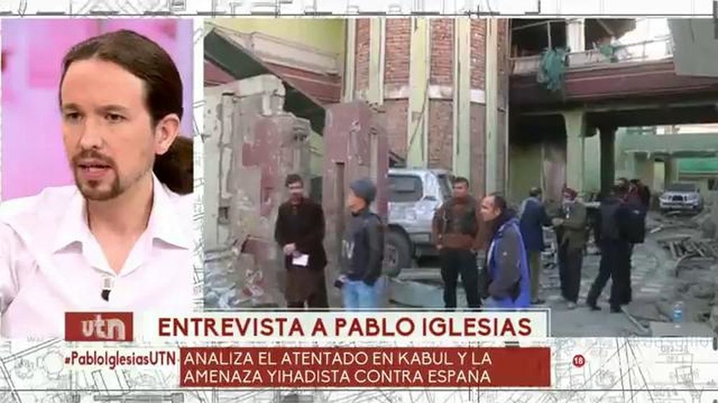 Pablo Iglesias: "Vi a Rajoy más sensato que otros dirigentes, Rivera me recuerda a Aznar"
