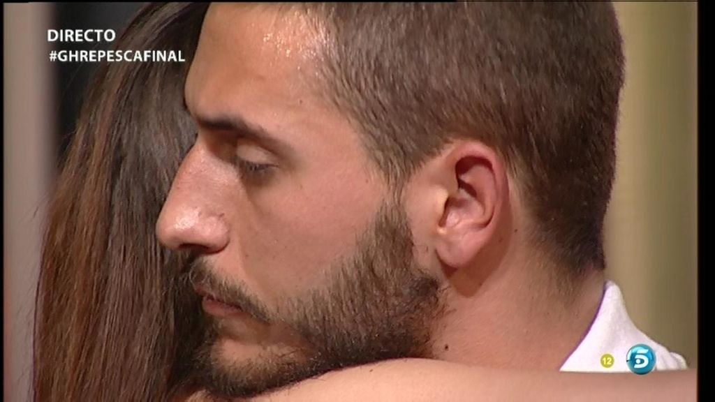 Saray e Iván, juntos en la sala de expulsión