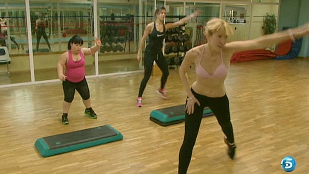 La colaboradora sigue con su entrenamiento