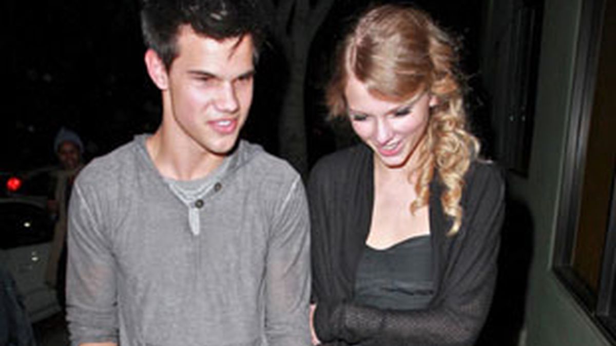 Taylor Swift y Taylor Lautner. FOTO: Gtres