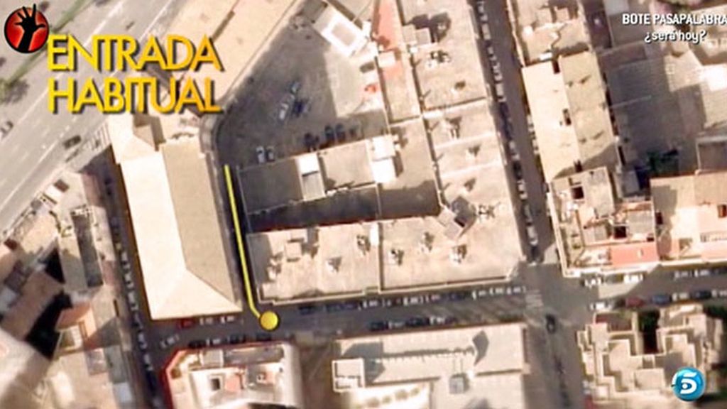 El interior de los juzgados