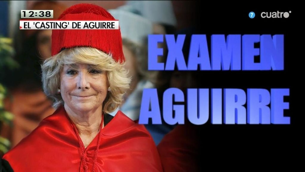 ¿Aprobaría Esperanza Aguirre su propio casting anticorrupción?