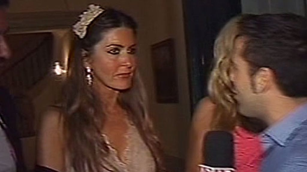 Los invitados en la boda de Luis Rollán