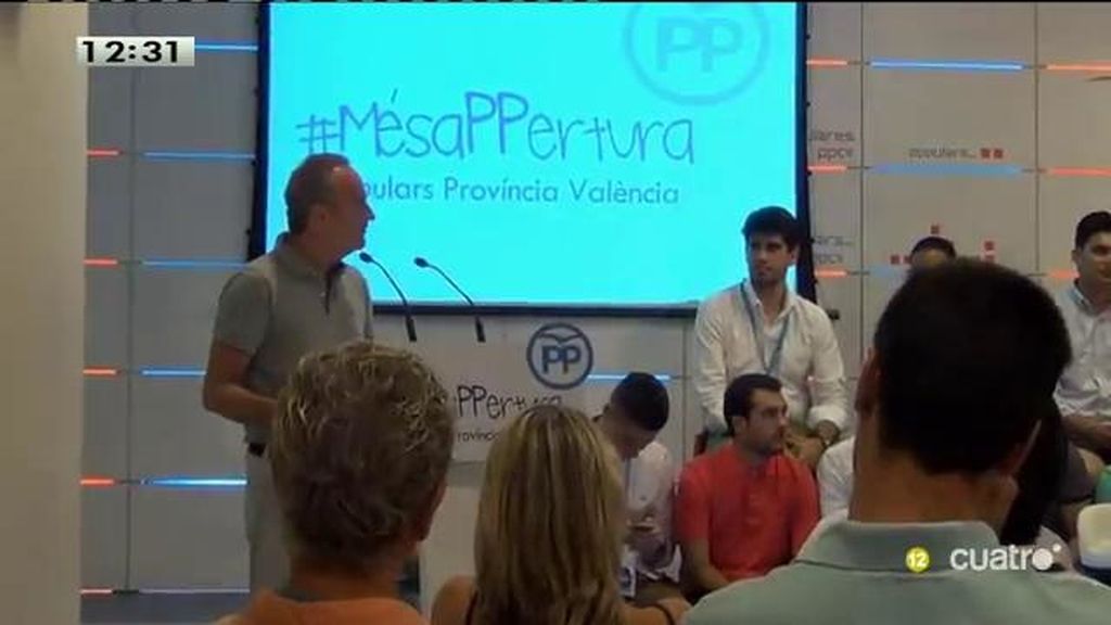 Alberto Fabra anuncia su marcha del PP de la Comunidad Valenciana