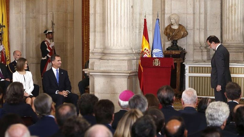 Cataluña centra el discurso de Rajoy en el aniversario del ingreso de España en la ONU