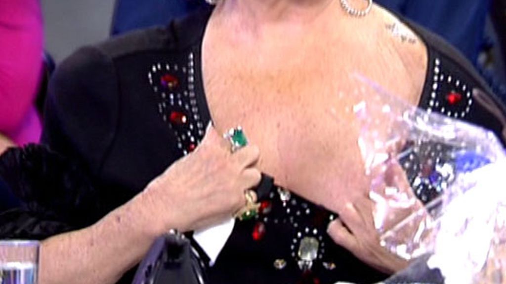 El pecho de Marujita Díaz