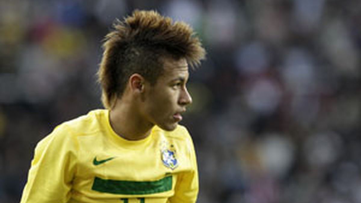 Neymar durante un partido de la Copa América con la selección brasileña. Foto: GTres