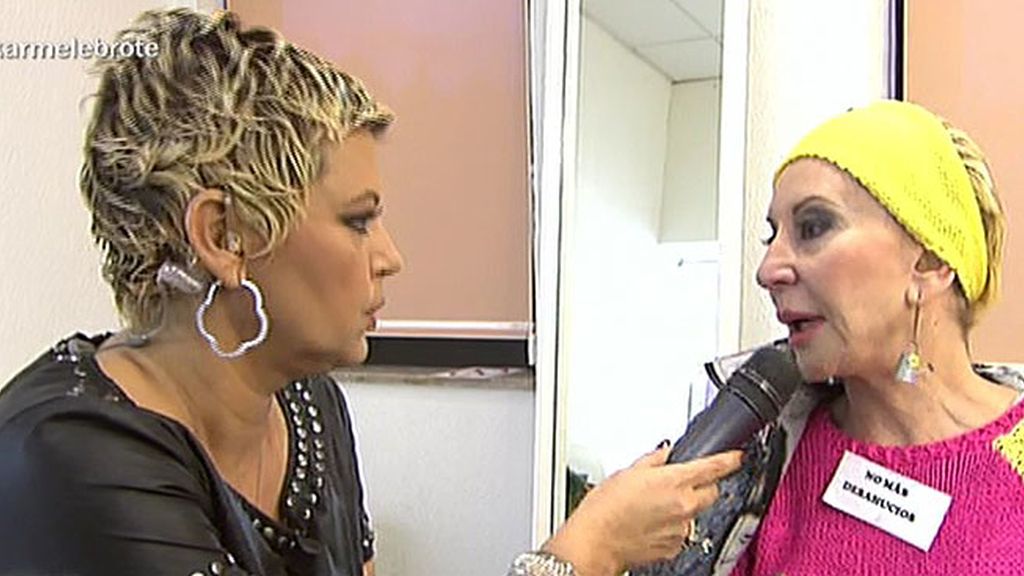 La colaboradora abandonaba el plató enfadada por no poder hablar
