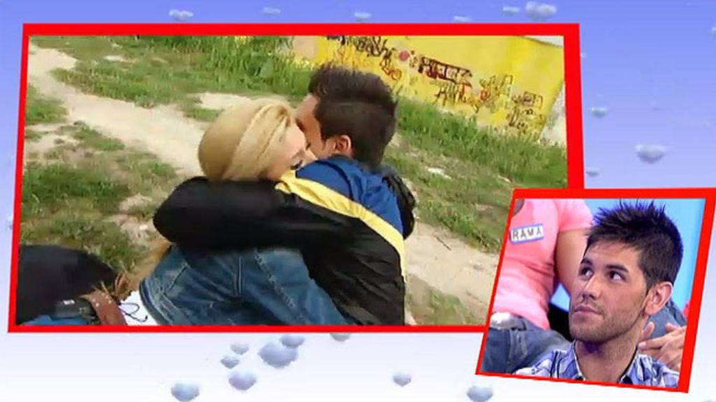 Con ganas de besarse