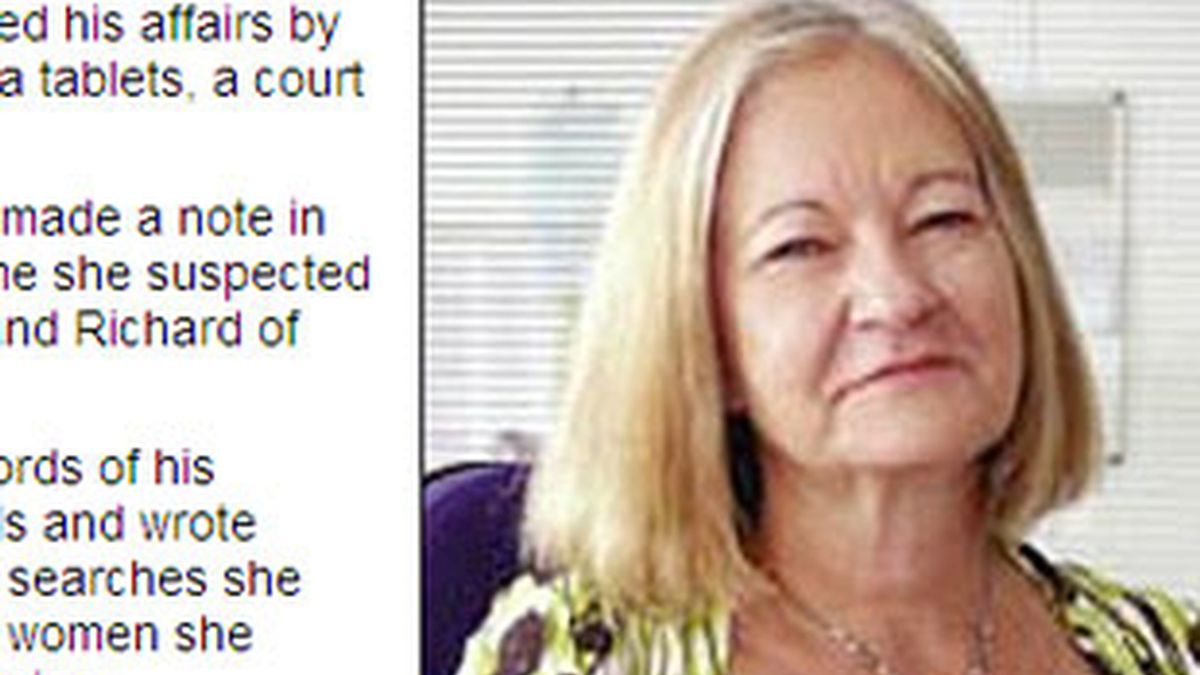 Mató a su marido tras descubrir sus continuas infidelidades. Foto: Daily Mail.