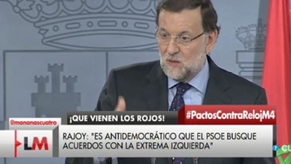 Rajoy: “Los pentapartitos o los tripartitos acaban por no funcionar”