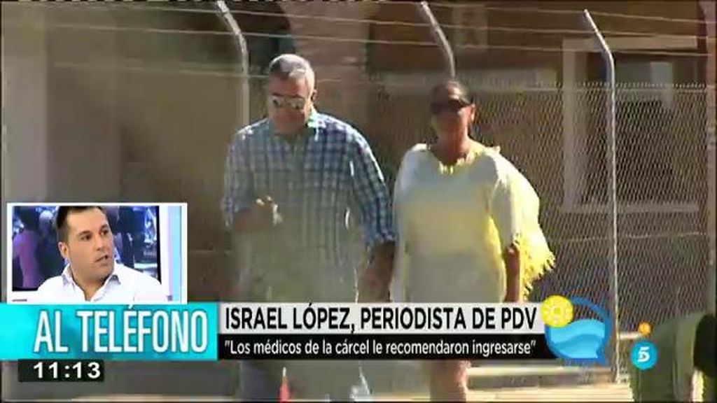 Israel López: "Kiko y Chabelita no sabían que iba al hospital para evitar filtraciones"