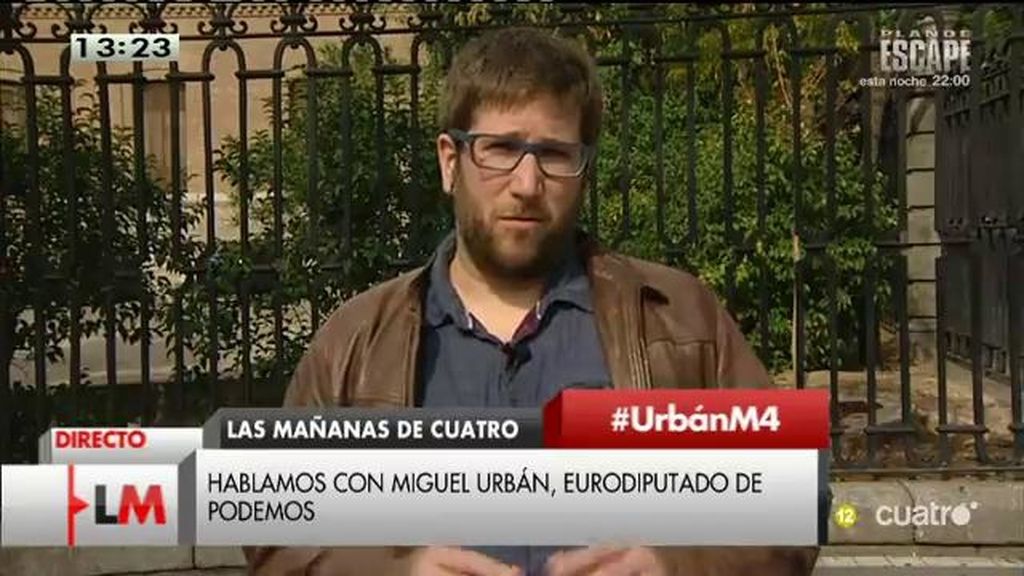 Miguel Urbán: “Me preocupan los aplausos de Rajoy a un xenófobo como Viktor Orbán”