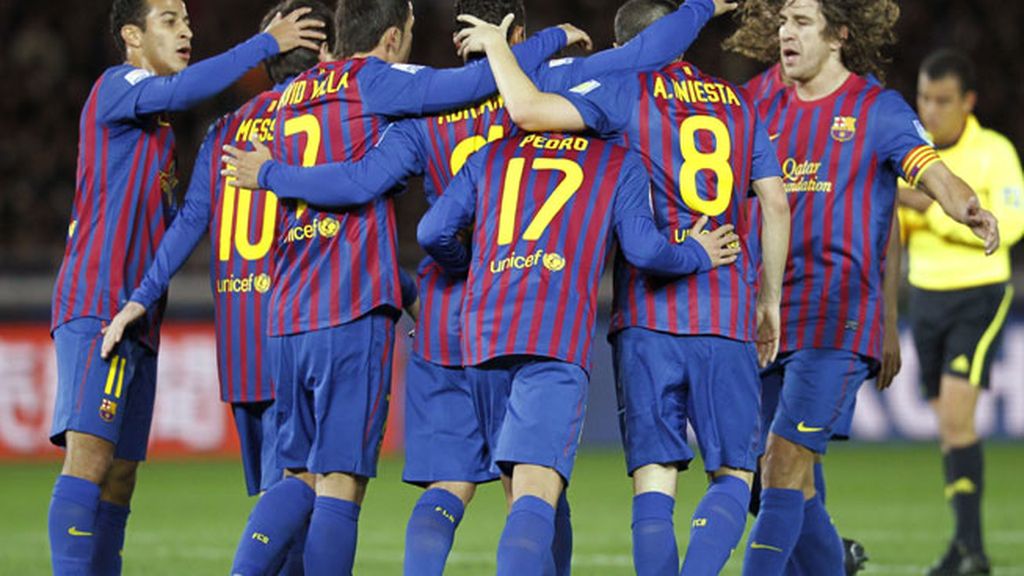 Todas las imágenes del partido Al Sadd-Barça