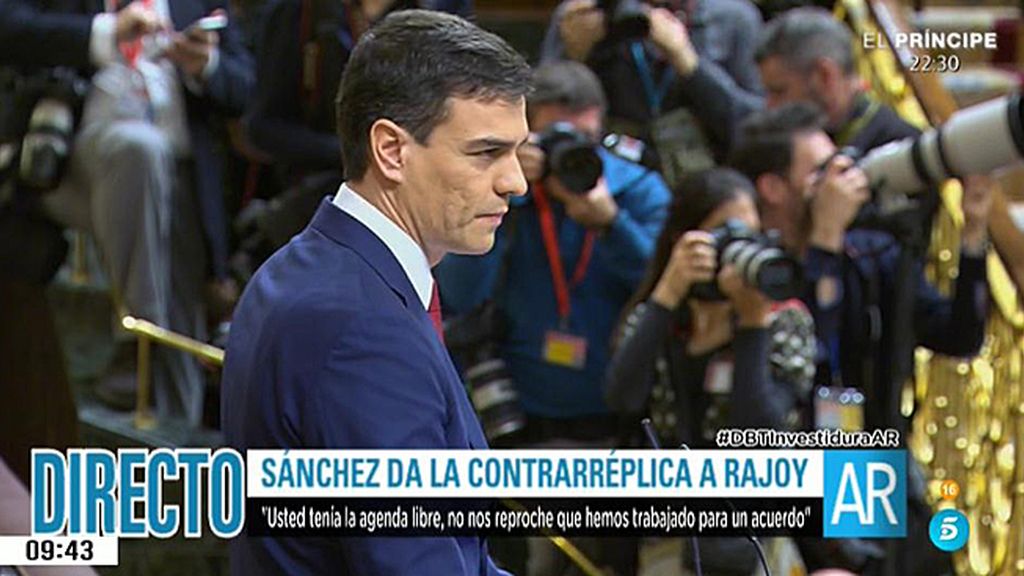 Sánchez, sobre el pacto con Ciudadanos: "El PP lo rechazó sin ni siquiera leerlo"