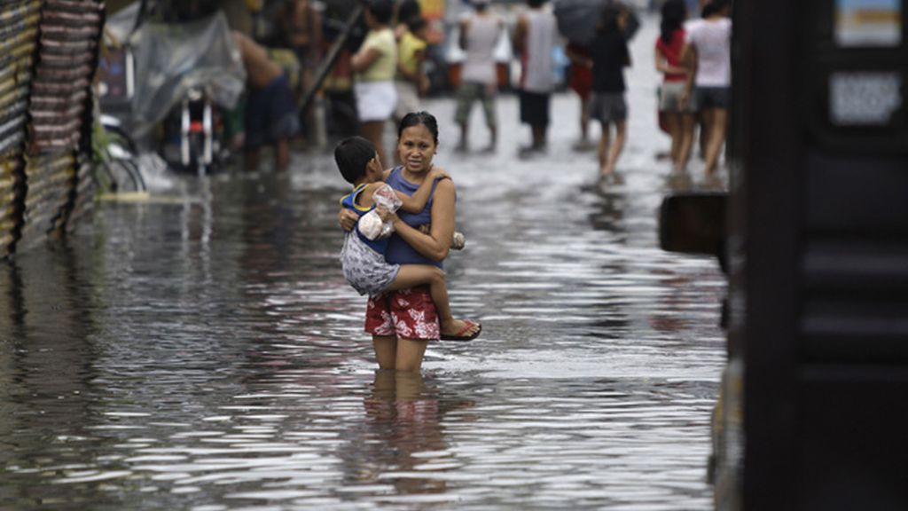 Un tifón y una tormenta tropical causan la muerte de 70 personas en Filipinas