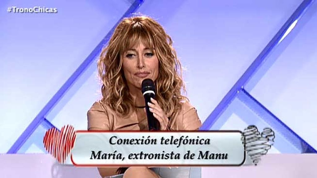 María, feliz en su nueva etapa como madre