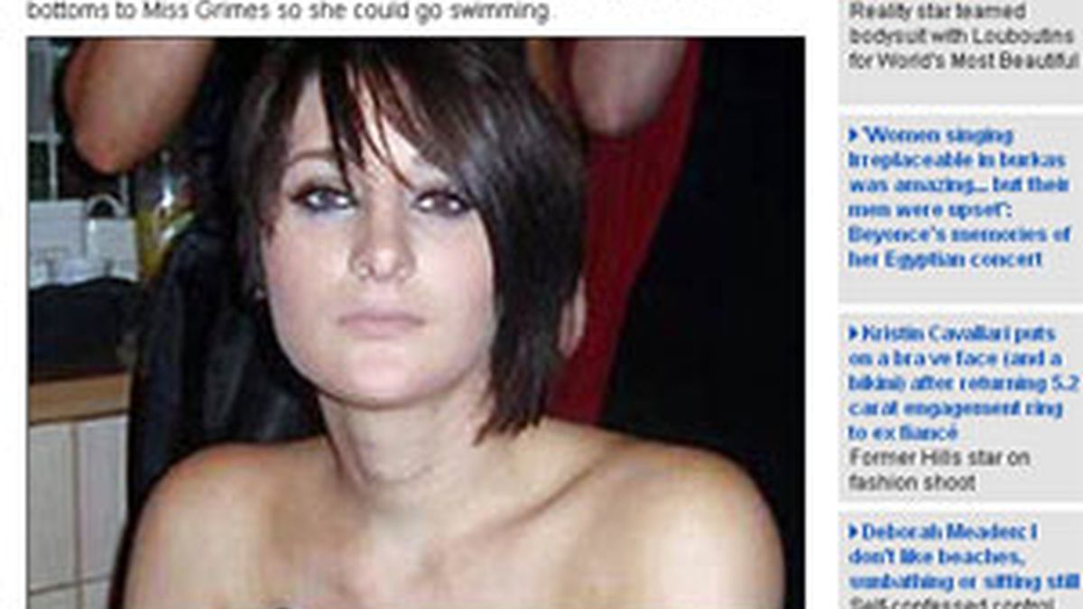 Kylie Grimes quedó tetrapléjica tras el accidente. Foto: Daily Mail