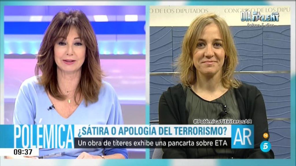 Tania Sánchez: "Todas las instituciones cometen errores y he visto a muy pocas actuar con tanta celeridad"