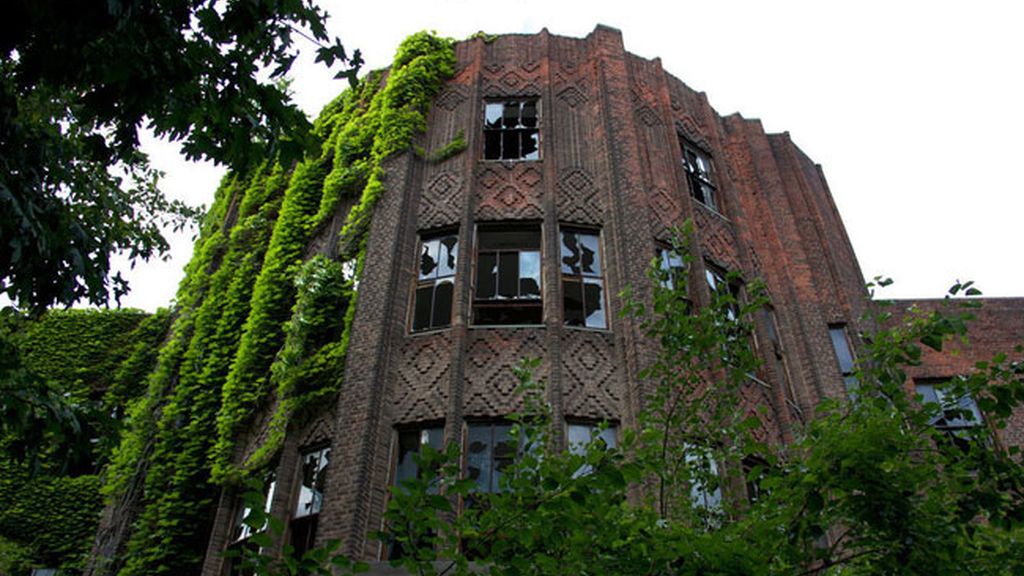 Edificio en la isla Hermano del Norte, en Nueva York
