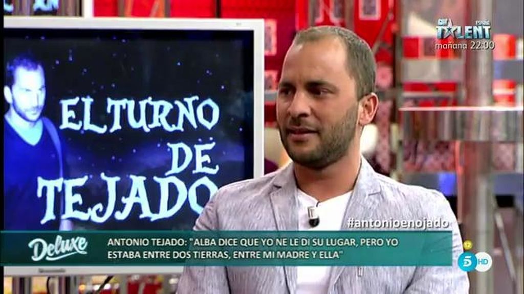 Antonio Tejado asegura que Alba no fue la culpable de que él se separara de su familia