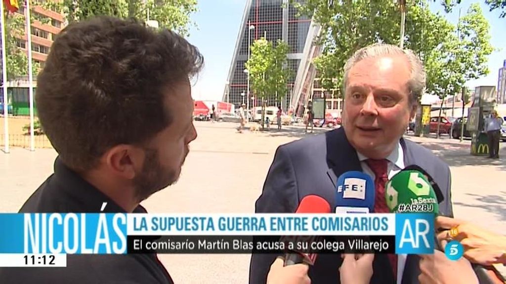 Martín Blas acusa a Villarejo como responsable de las grabaciones