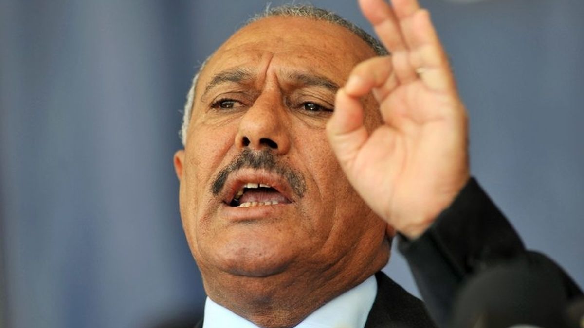 El presidente de Yemen, Alí Abdulá Salé El presidente de Yemen, Alí Abdulá Salé