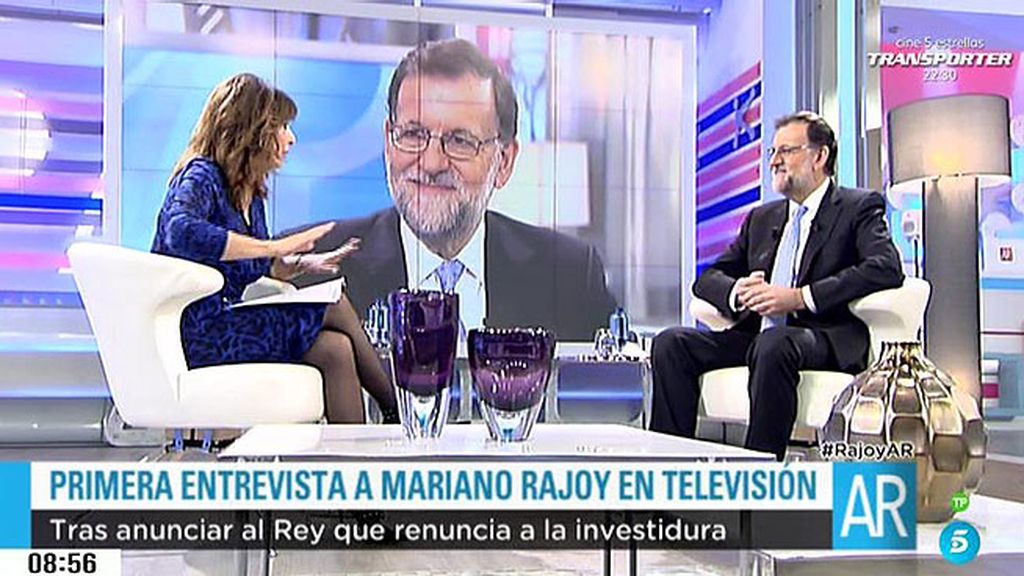 Rajoy, sobre su próxima consulta con Felipe VI: "Permítame que no vaya contando por todas partes lo que le voy a decir"