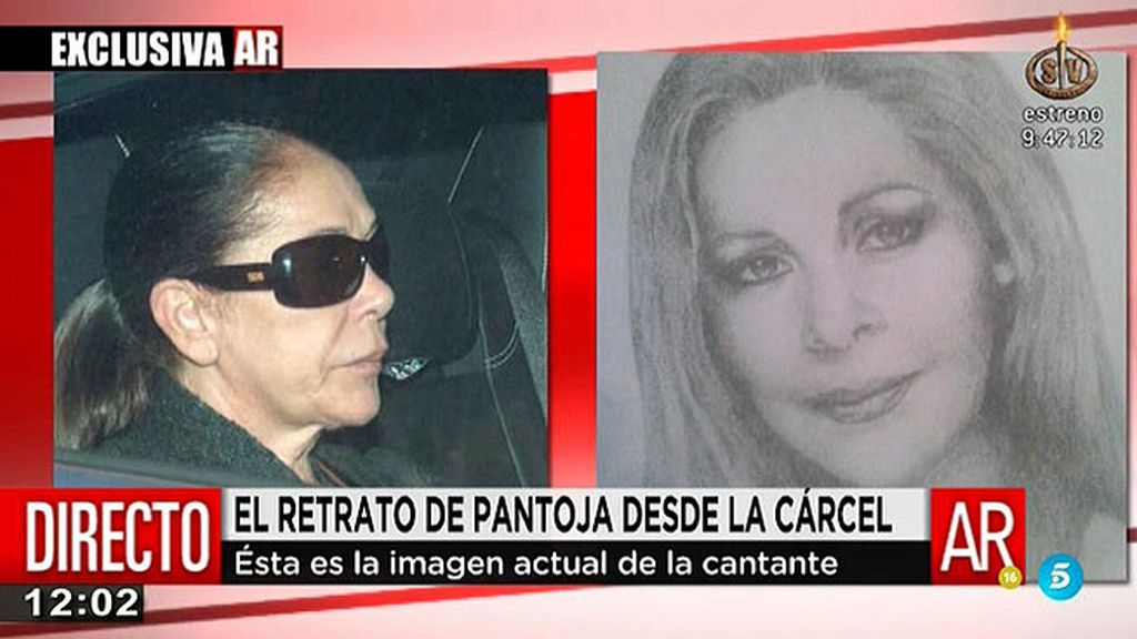 El retrato de Isabel Pantoja en prisión, en exclusiva en 'AR'