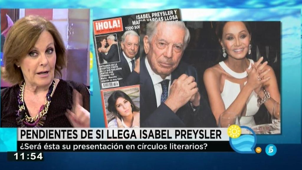 P. Barrientos: "Vargas Llosa no fue al cóctel del Foro Atlántico, sino a casa de Isabel"