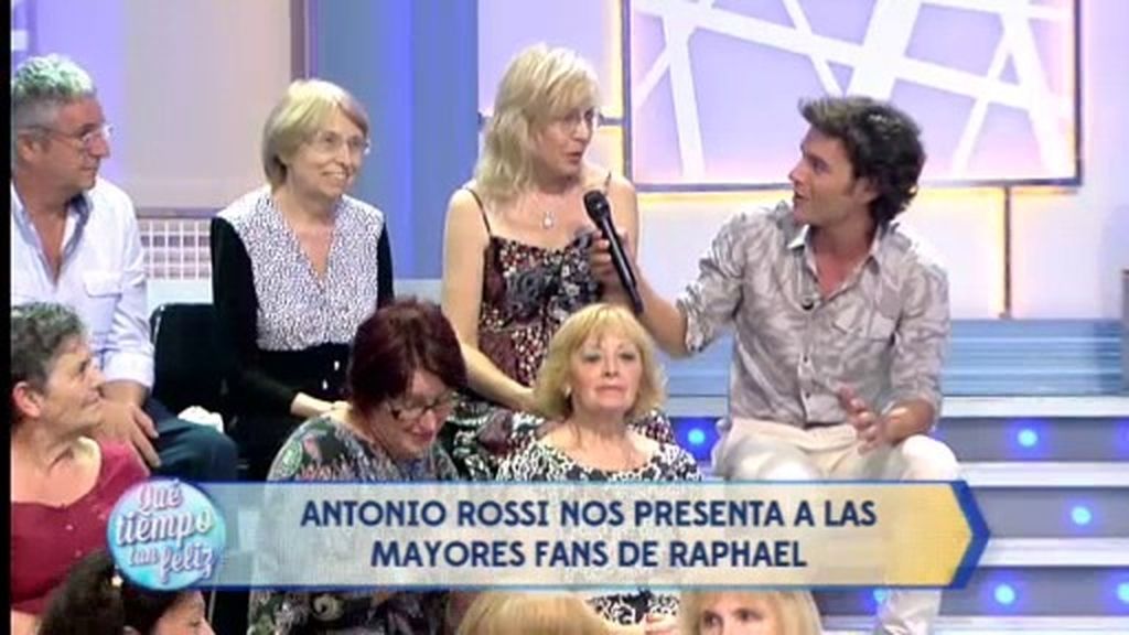 Las mayores fan de Raphael