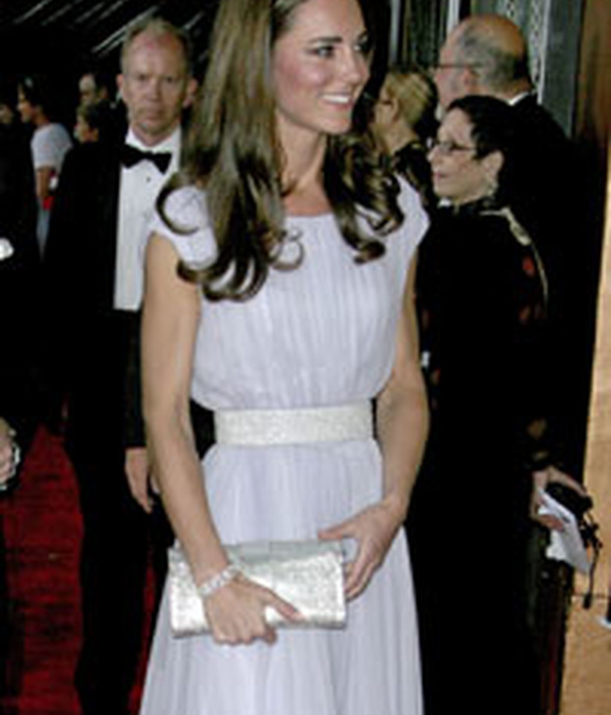 Kate Middleton durante la gala de los premios Bafta. Foto: GTRES