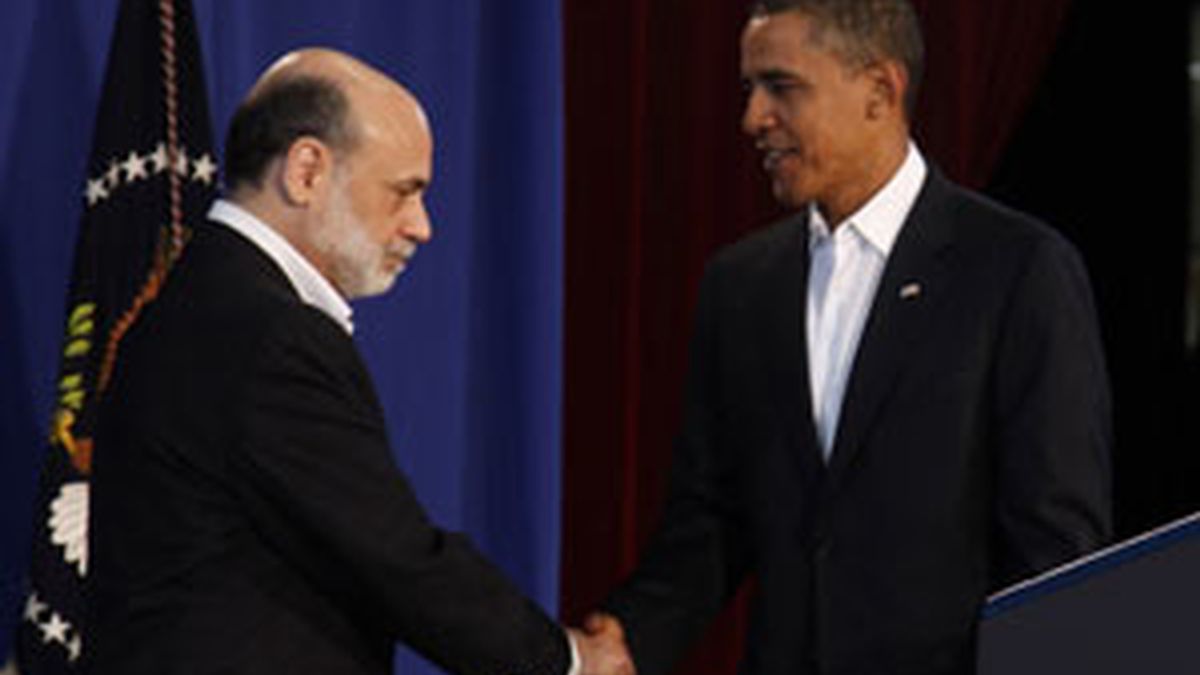Obama y Bernanke han discutido aspectos de la recuperación de la economía FOTO: REUTERS