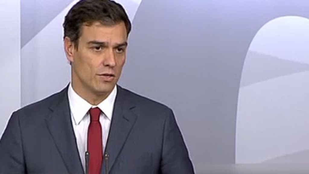 Pedro Sánchez: "No use la palabra recuperación en vano"