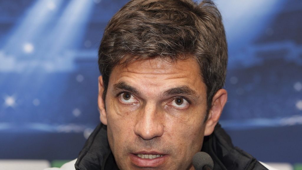 El entrenador del Valencia CF, Mauricio Pellegrino, comparece ante los medios en Minsk, Bielorrusia El entrenador del Valencia CF, Mauricio Pellegrino, comparece ante los medios en Minsk, Bielorrusia