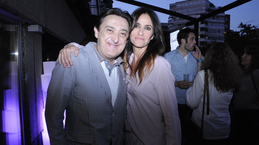 Los actores de Aída se van de fiesta