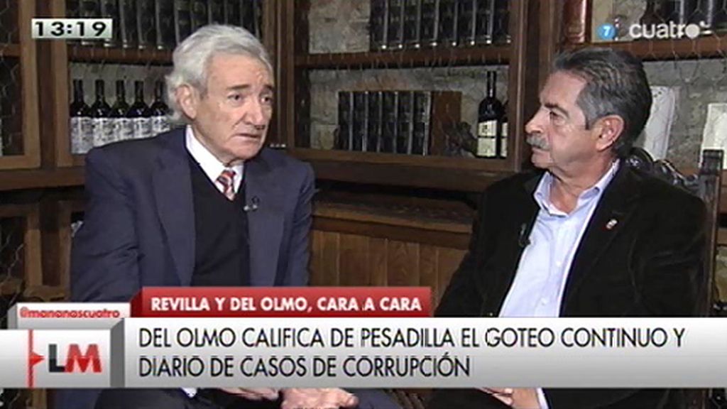 Luis del Olmo, a Miguel Ángel Revilla: “Apúntate a Podemos, al PP o al PSOE. A lo mejor Rajoy te dice, ‘arréglalo”