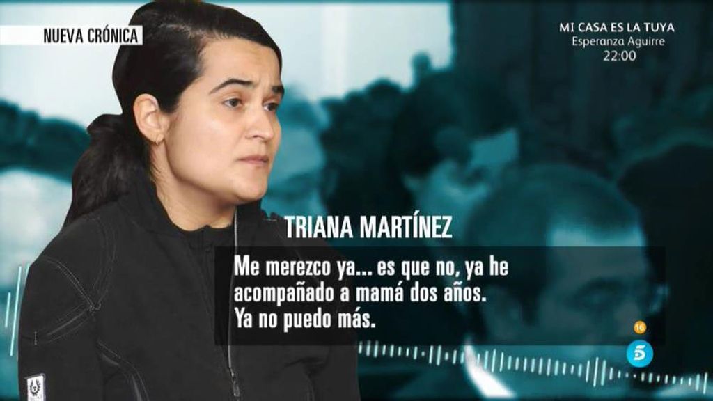 Triana Martínez: "Llevo dos años aquí por la p... cara y no entiendo"