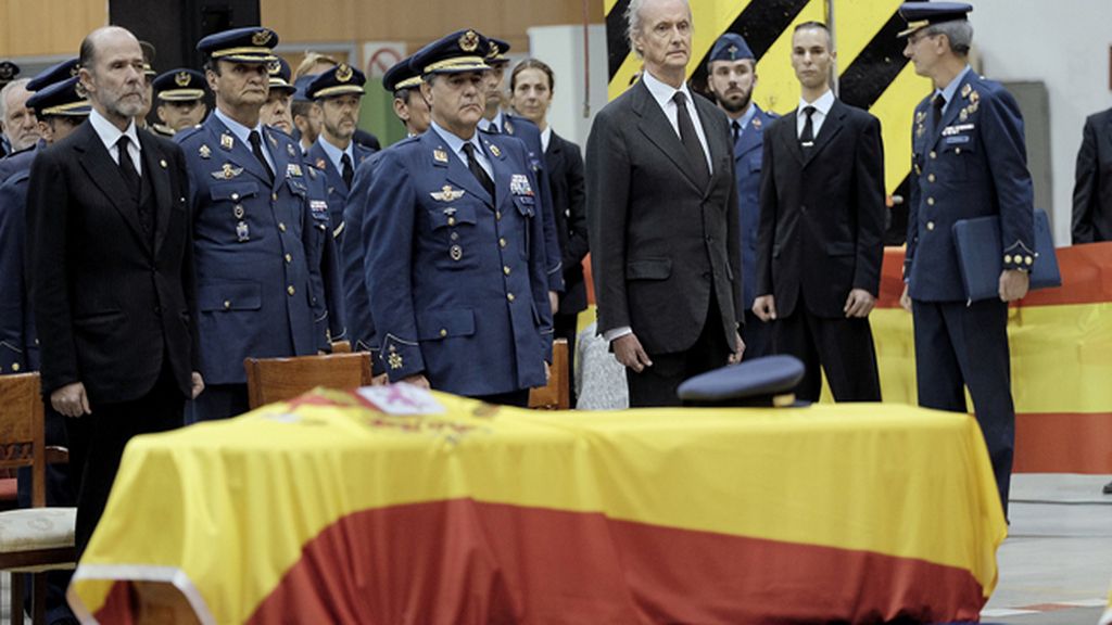 Emotivo funeral en Las Palmas por los tres militares fallecidos