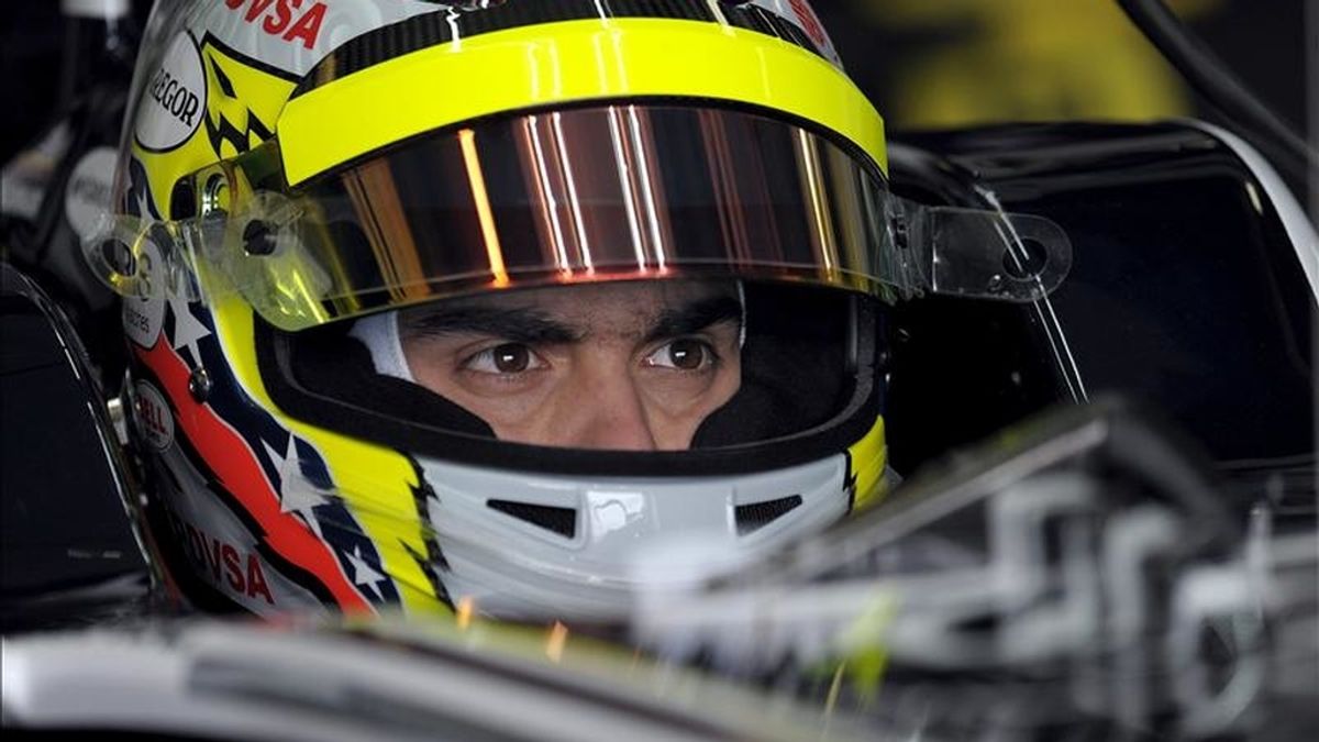 El piloto venezolano de Fórmula Uno Pastor Maldonado, de Williams. EFE/Archivo
