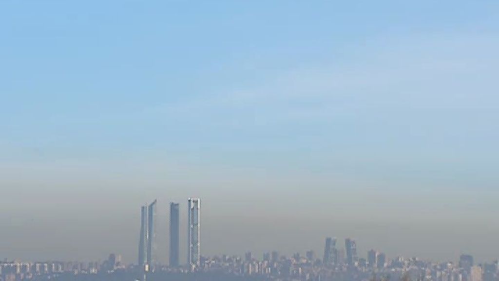 Una boina de contaminación se cierne sobre Madrid
